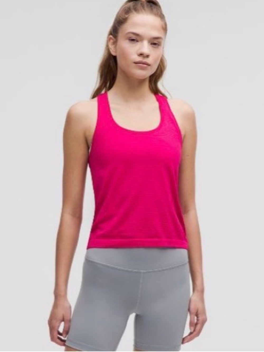 lululemon athletica Swiftly Tech Racerback Tank Top 2.0 Waist Length pink